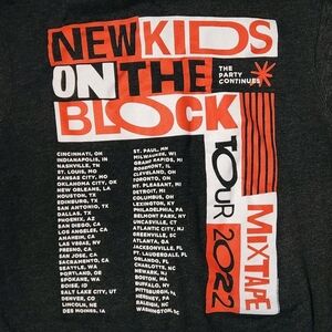 New Kids On The Block Mixtape Tour Hoodie